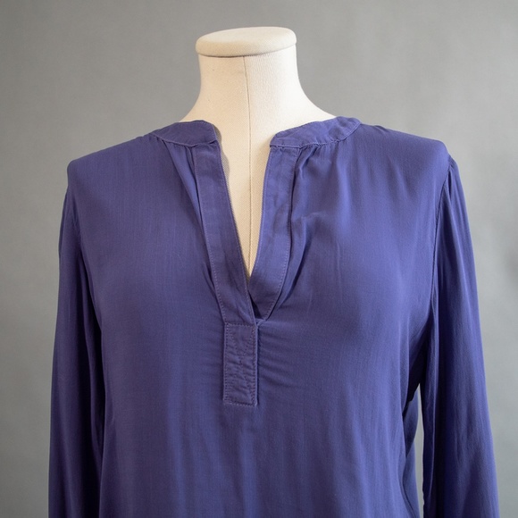 BELLA DAHL PURPLE BLOUSE - Picture 2 of 5
